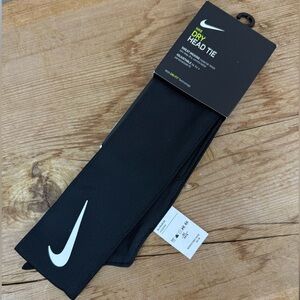 NEW Nike Black Dri-Fit Head Tie